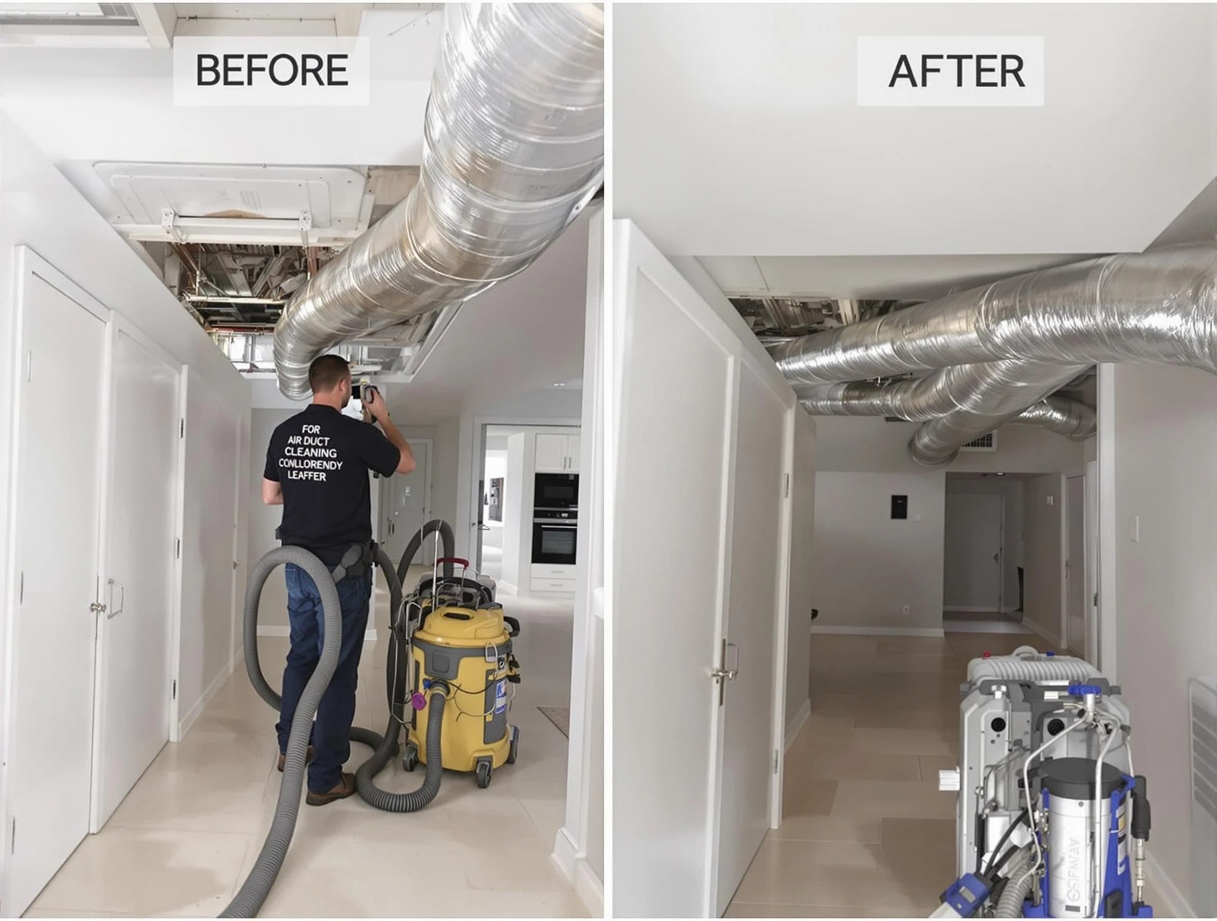 Homeacre-Lyndora Air Duct Cleaning professional performing thorough air duct cleaning in Homeacre-Lyndora